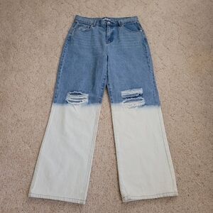 Adika Dip Bleach Jeans
